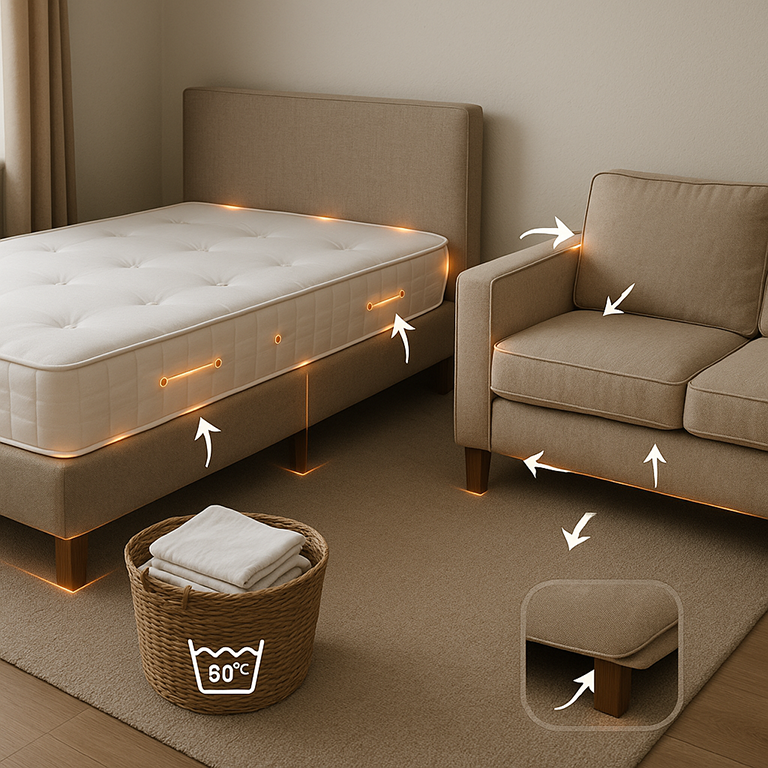 MothOut Moth Killer Spray mattress treatment